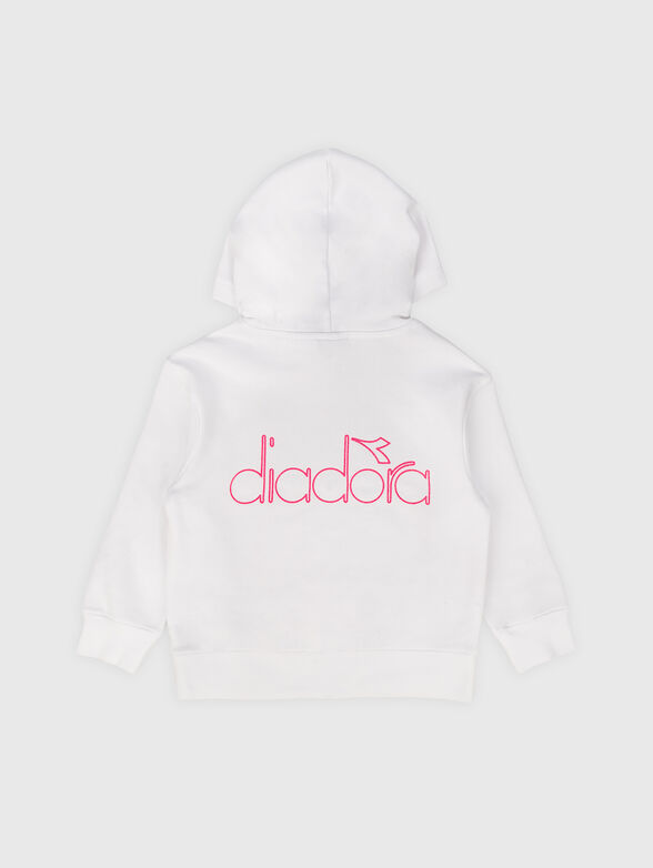 Black sweatshirt with print - 2