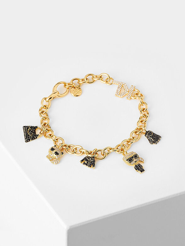 K/Ikonik Charm gold-color bracelet - 1