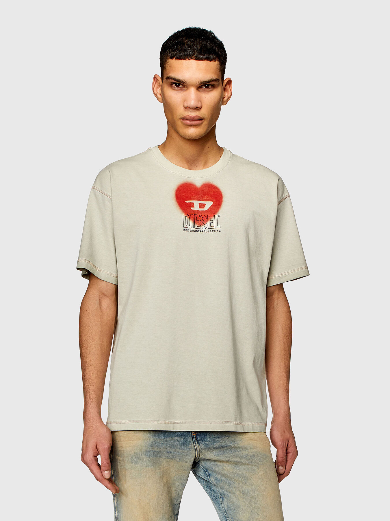 T-BUXT-N4 print T-shirt brand DIESEL — Globalbrandsstore.com/en