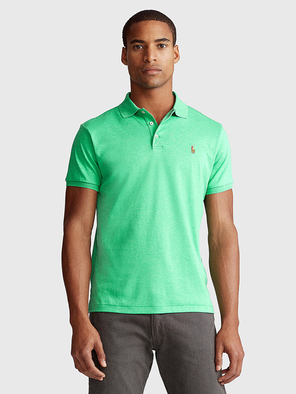 Polo-shirt in cotton fabric - 1