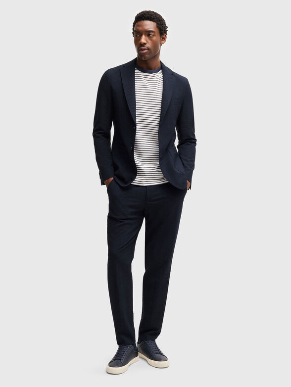 C-PERIN slim trousers with ties - 4