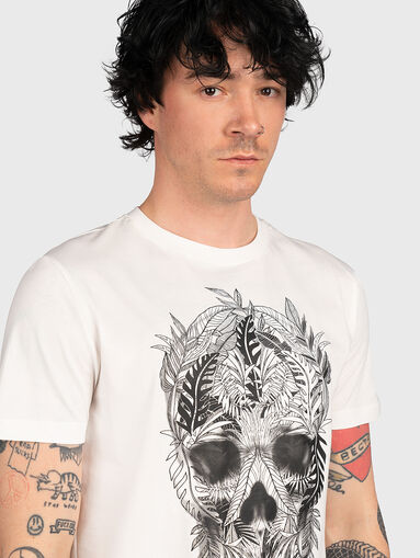 Black T-shirt with print - 5