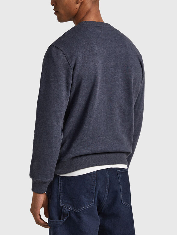 NOUVEL sweatshirt with contrasting logo embroidery - 3