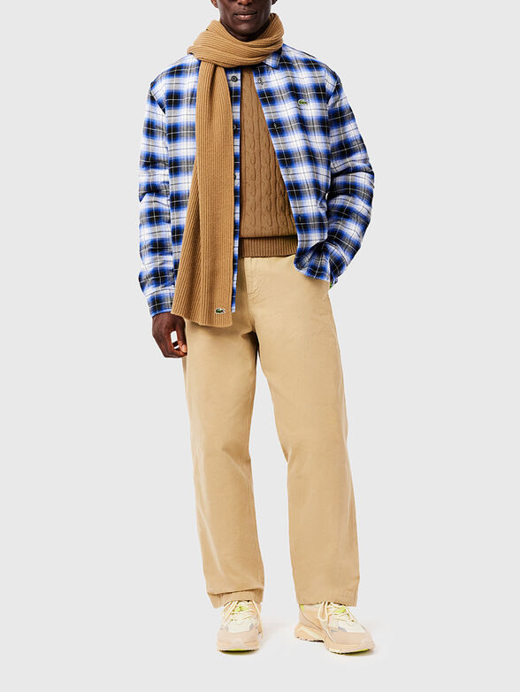 Sweater with oval neckline - 2