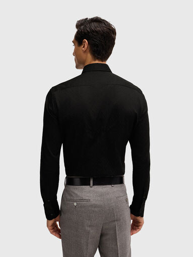 Black cotton shirt - 3