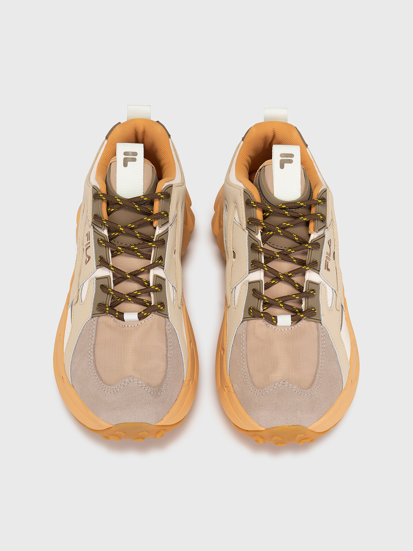 FOGLIA sneakers with colorful inserts brand FILA