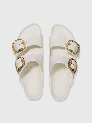 ARIOZNA slippers with accent buckles - 5