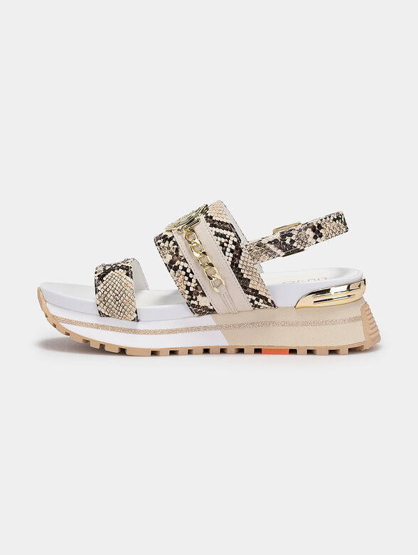 LIU JO MAXI WONDER sandals - 4