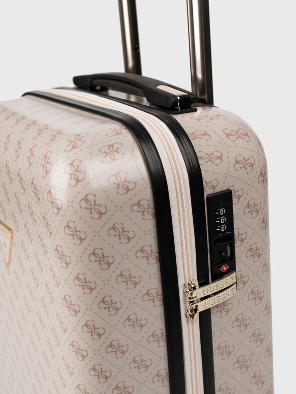 JESCO trolley with monogram logo print - 4