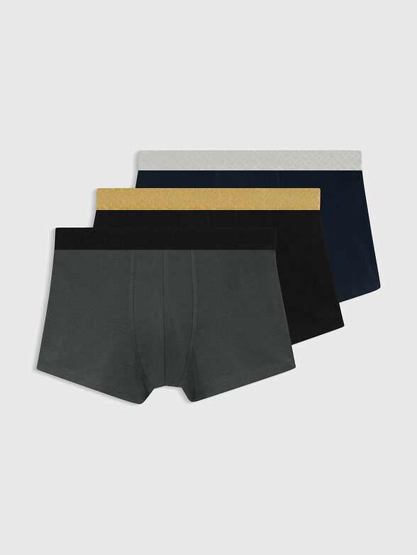 Set of three pairs of cotton boxers - 1