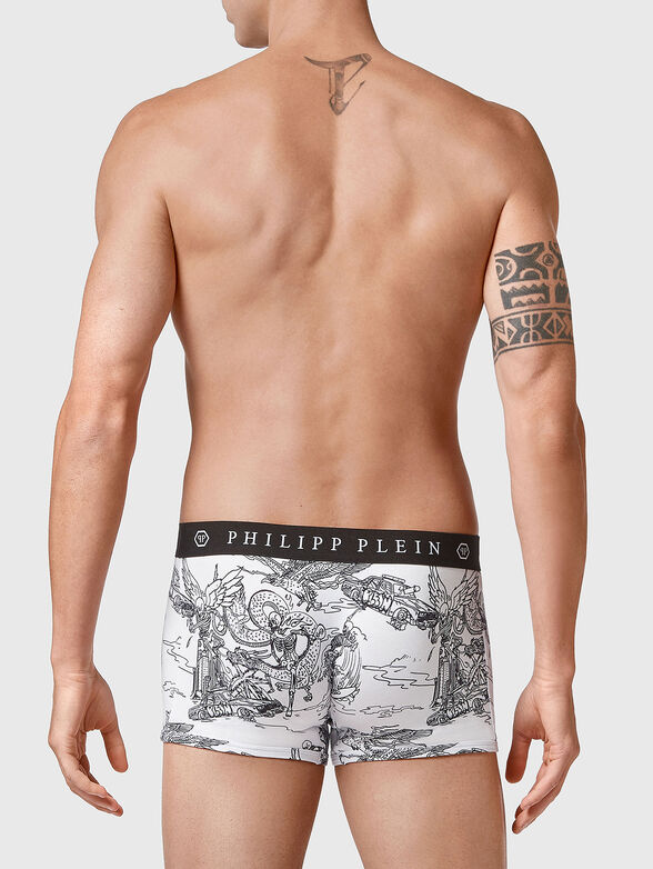 SKELETON TATTOO print boxers - 2