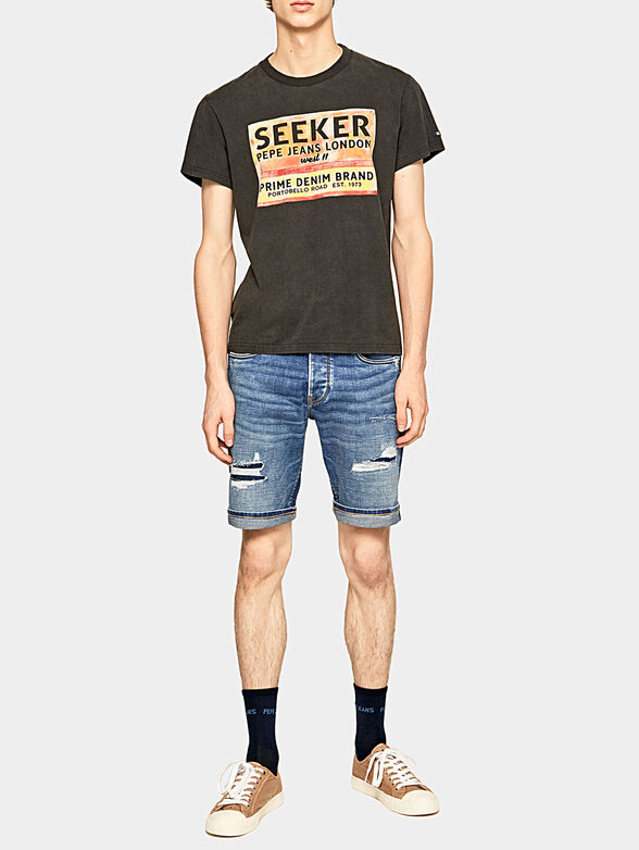 SEEKER T-shirt with print - 2