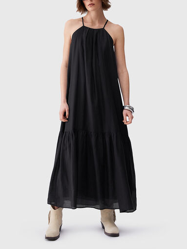 Maxi dress in black - 5