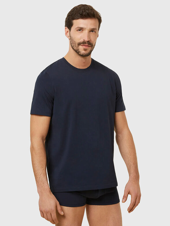 SUPIMA LUXURY cotton T-shirt in black - 1