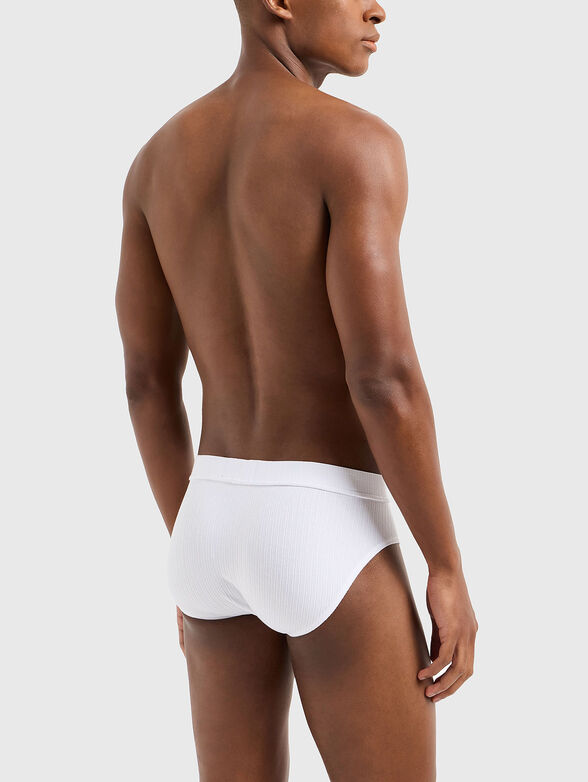 Briefs with logo embroidery - 2