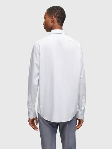 Shirt in striped cotton - 3