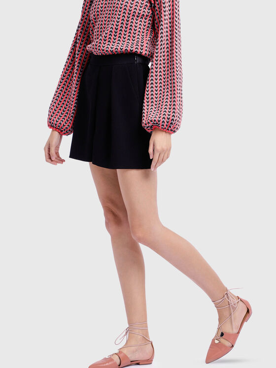 High waisted lurex with pockets - 1