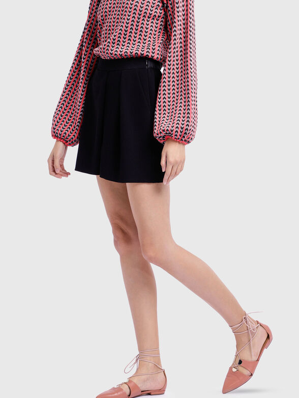 High waisted lurex with pockets - 1