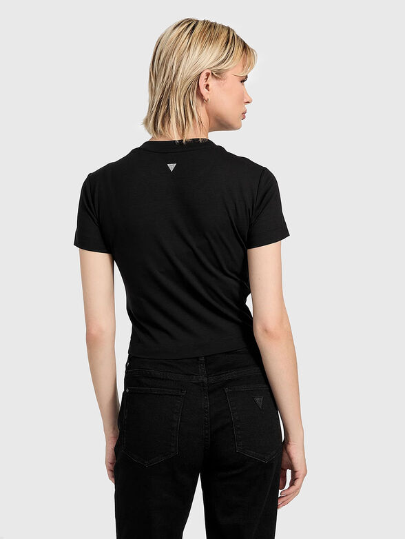 Short T-shirt with logo - 3