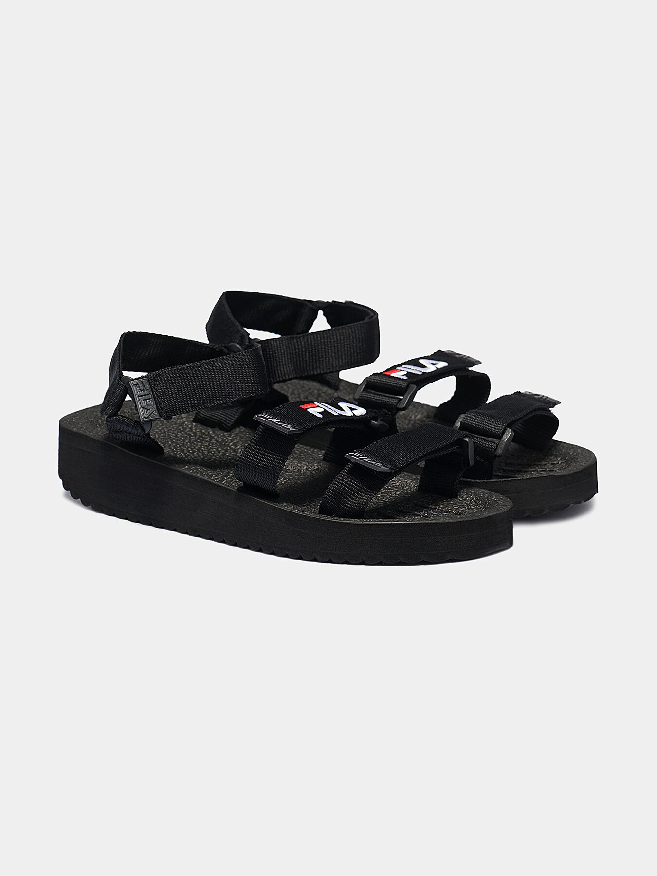 TOMAIA Black sandals brand FILA Globalbrandsstore en