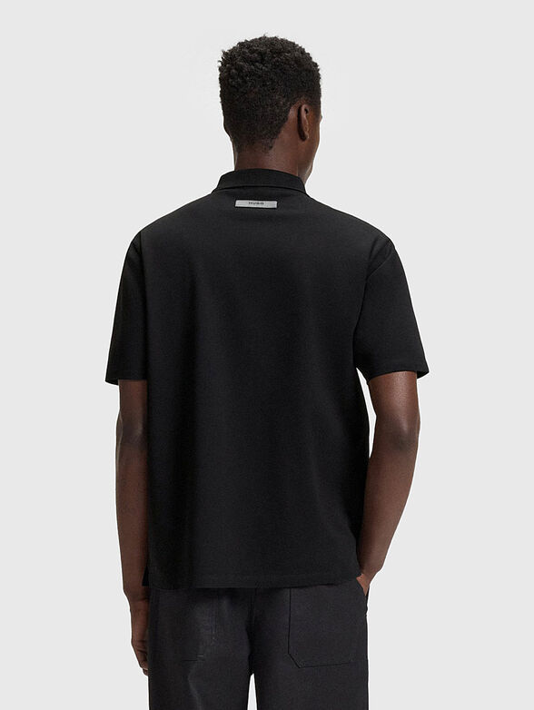 Short-sleeved cotton polo shirt - 3