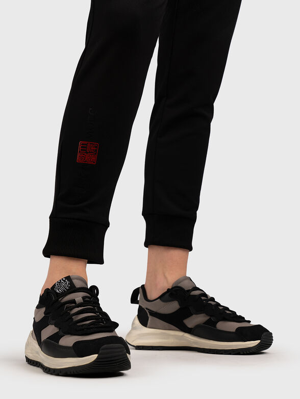 JL010 sports pants with print - 3
