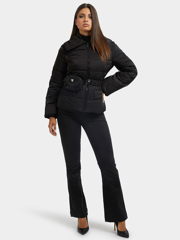 GLITZY padded black jacket   - 2