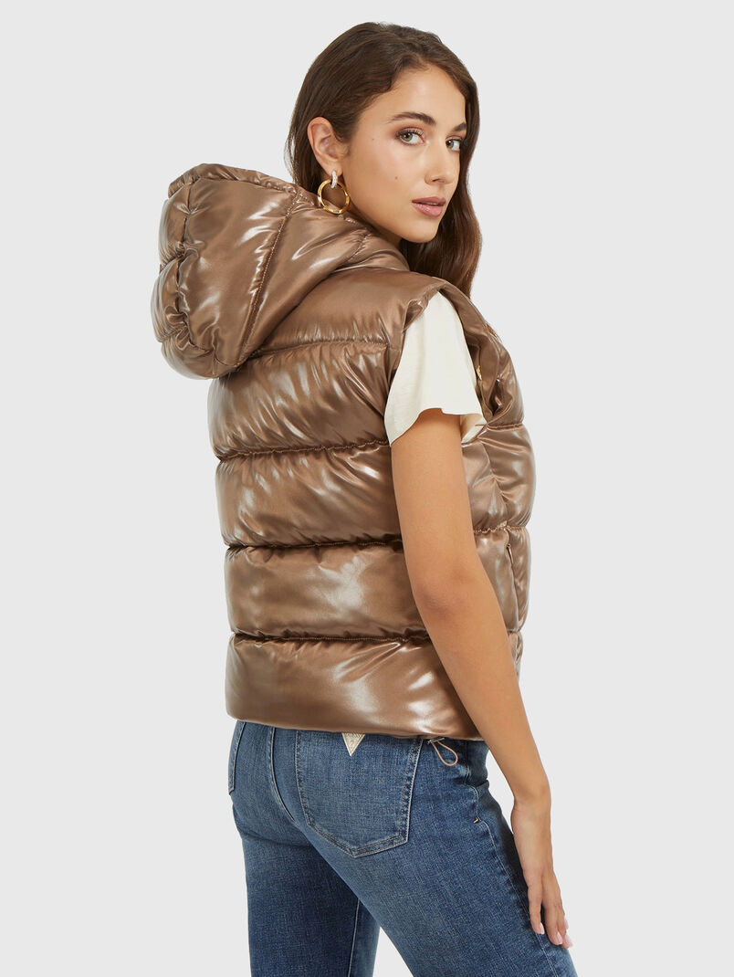 NOEMI black padded vest - 3