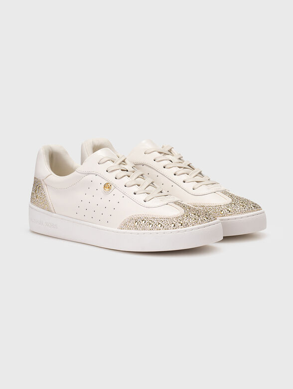 SCOTTY leather sports shoes with rhinestones - 2