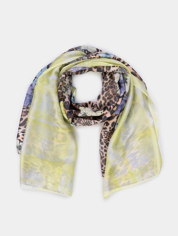 Scarf with animal print - 2