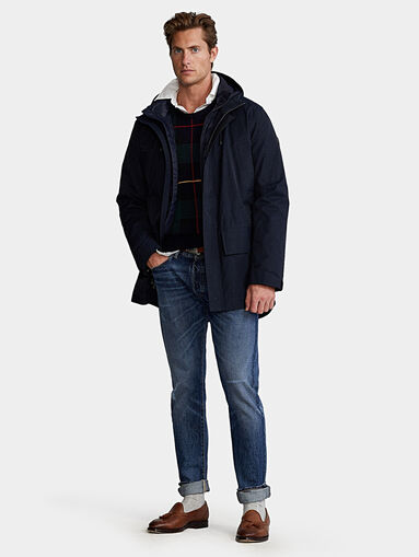 Blue jacket with quilted liner - 5