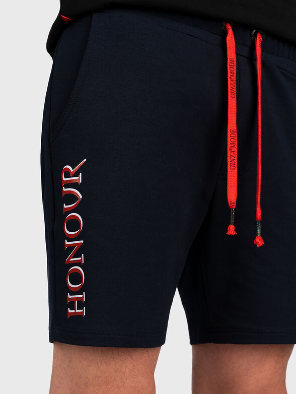 Navy blue shorts - 3