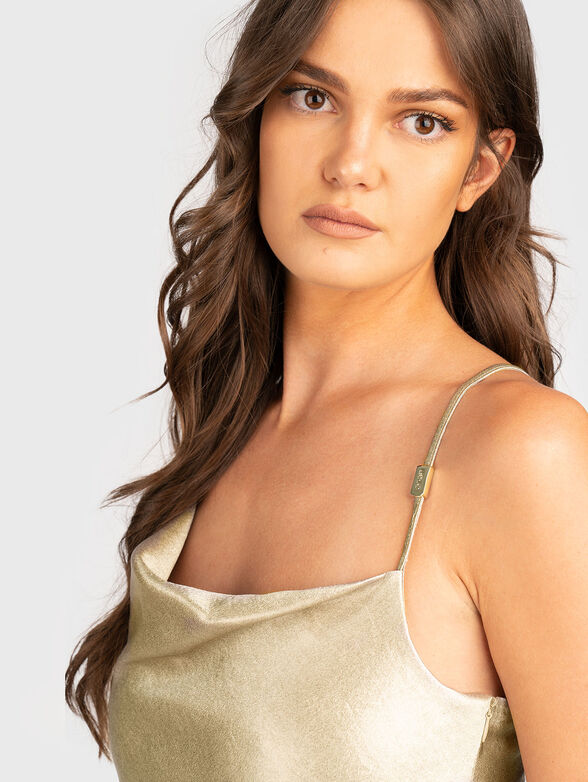 Top in golden color - 5