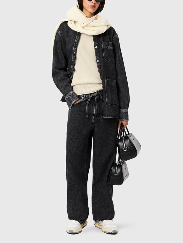 Crew neck wool sweater - 2