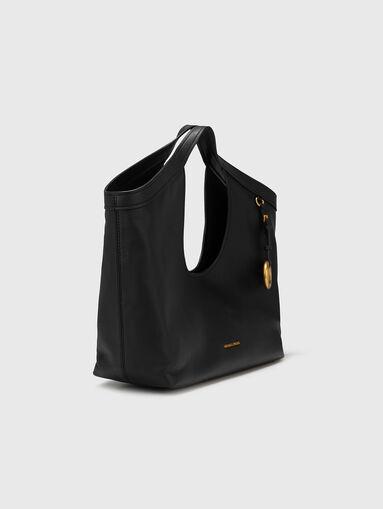 Leather Bag with Logo Detail - 3