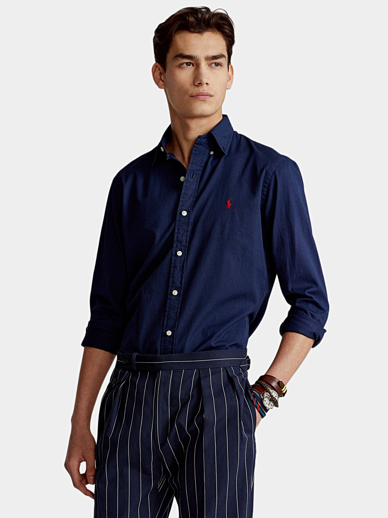 Dark blue shirt brand POLO RALPH LAUREN — Globalbrandsstore