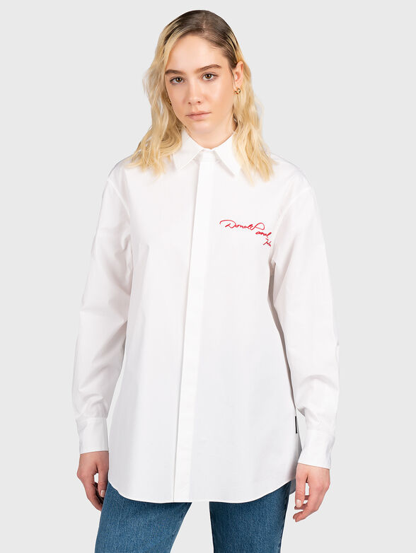 KLxDISNEY white shirt with accented back - 1