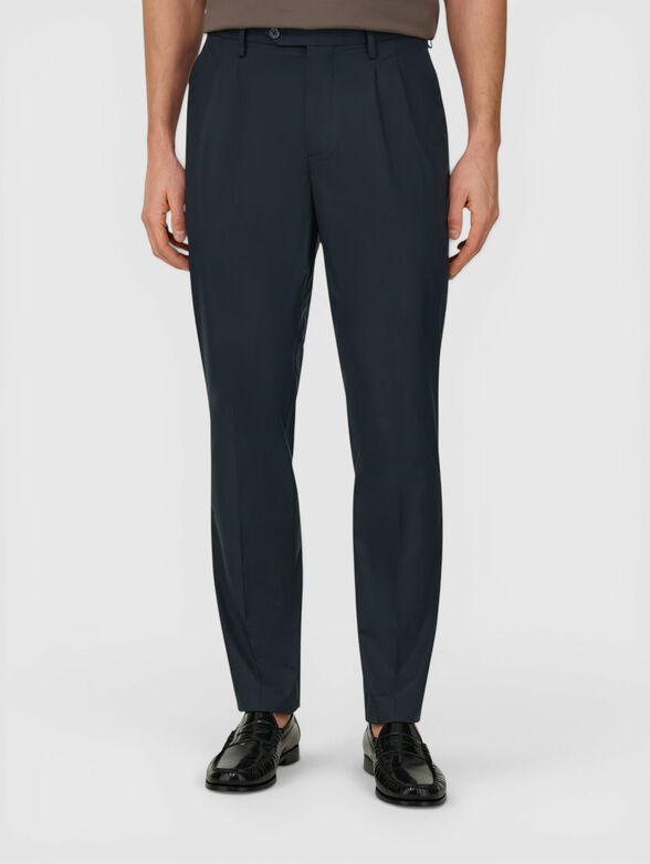 Dark blue trousers - 1