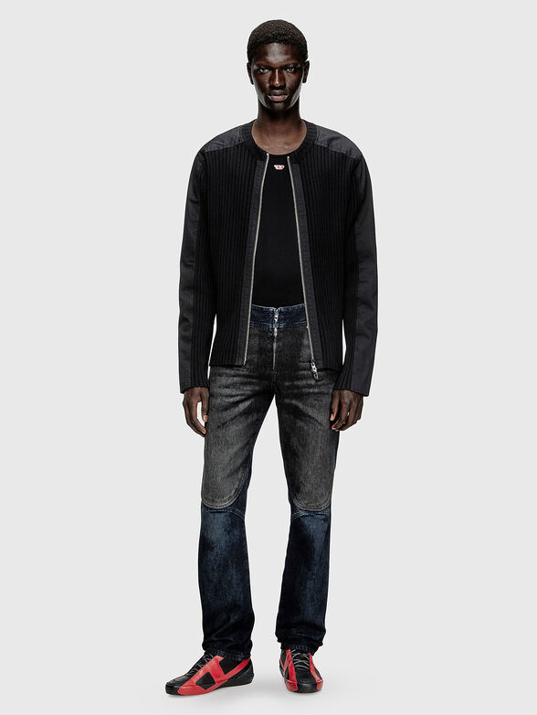 K-MATTY cotton cardigan with zip - 2