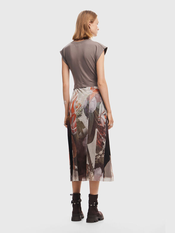 LOLA multicoloured midi dress - 2