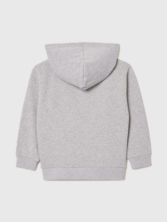 Green sweatshirt with logo - 2