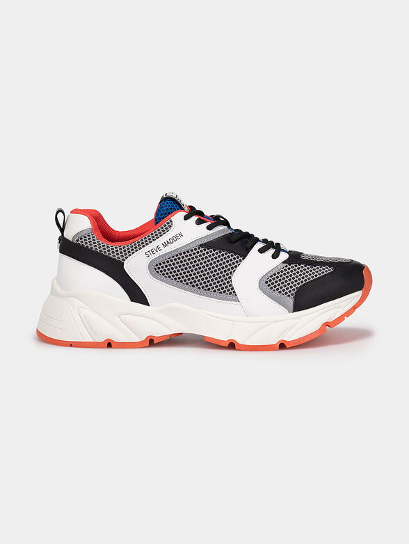 STANDOUT sneakers in beige and black - 1