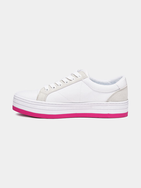 BRODEY Sneakers with pink elements - 4