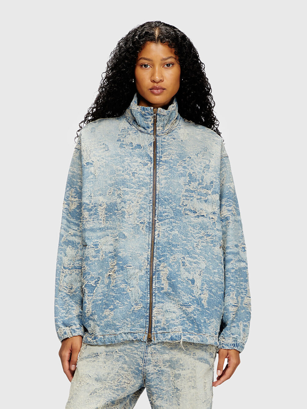 D-KRAP-FSF unisex denim jacket brand DIESEL — Globalbrandsstore.com/en