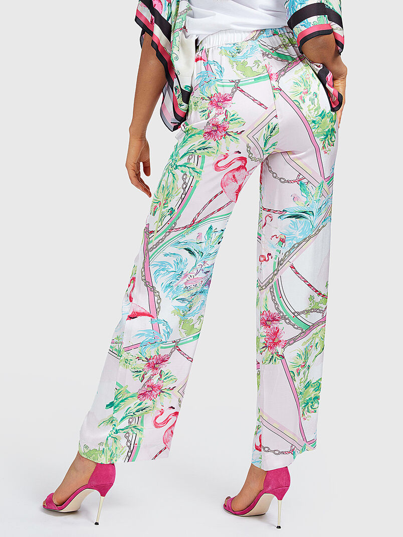 FELICITY Palazzo pant with print - 3
