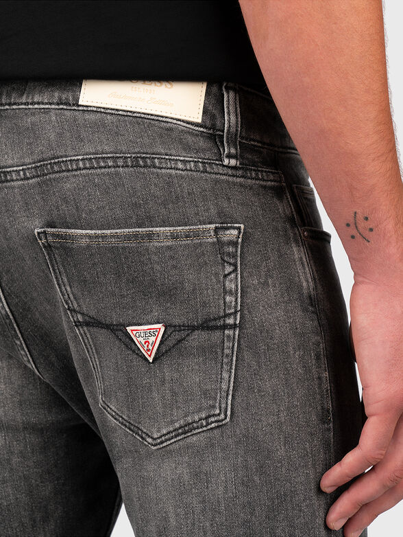 CHRIS grey slim jeans - 3