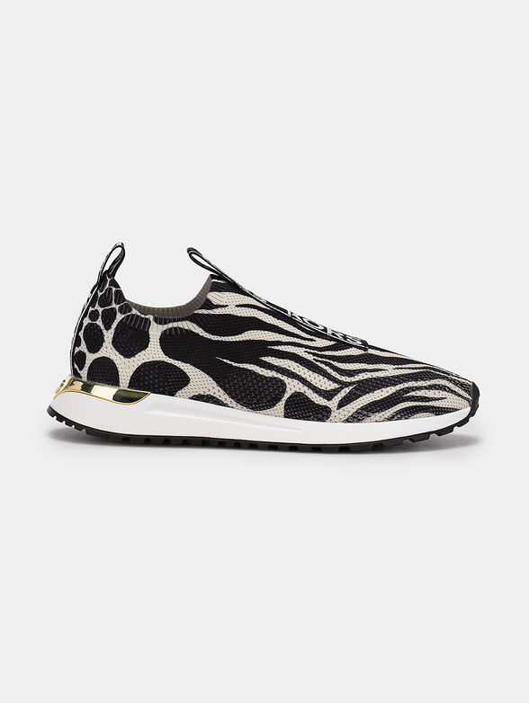 BODIE slip-on sneakers with animal print - 1
