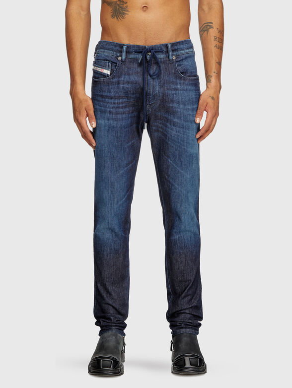 2062 D-STRUKT-B jeans with elastic waist  - 0