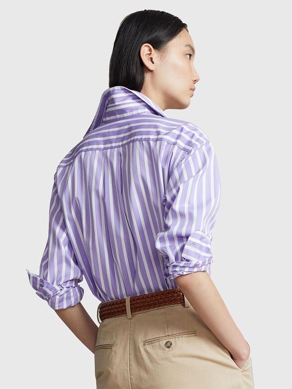 Stried shirt in cotton  - 3