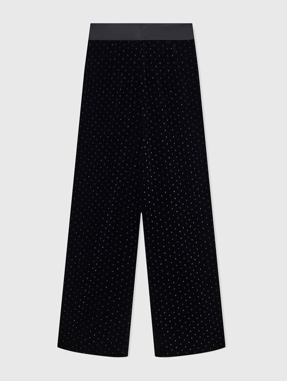 Black lurex trousers - 2